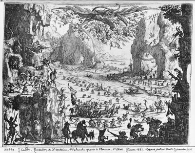 La tentación de San Antonio de Jacques Callot